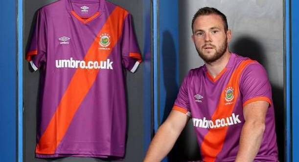 Club captain Jamie Mulgrew models Linfield's 2020/21 away jersey. Photo: linfieldfc.com Club captain Jamie Mulgrew models Linfield's 2020/21 away jersey. Photo: linfieldfc.com
