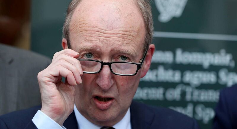 Minister for Transport, Tourism and Sport, Shane Ross