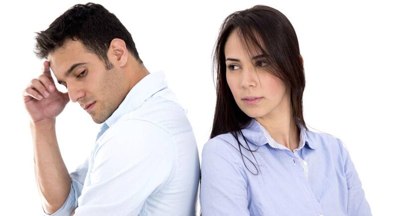 A couple fighting. File image. A couple fighting. File image.