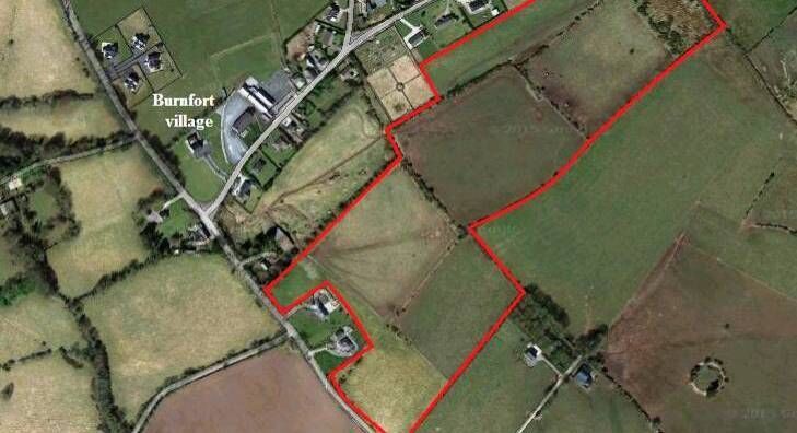 The 44-acre farm for sale at Burnfort, Mallow .