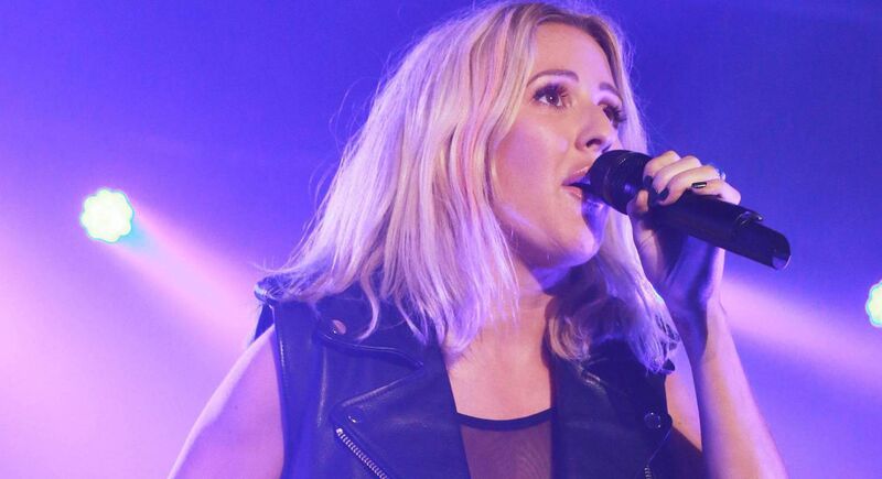 Ellie Goulding on the stage at Live at the Marquee, Cork. Picture: Miki Barlok
