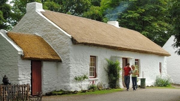 The Ulster American Folk Park is an open-air museum in Castletown, just outside Omagh, in County Tyrone, Northern Ireland. The Ulster American Folk Park is an open-air museum in Castletown, just outside Omagh, in County Tyrone, Northern Ireland.