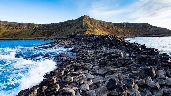 Giant’s Causeway is a collection of 40,000 interlocking basalt columns dating back almost 60 million years. Giant’s Causeway is a collection of 40,000 interlocking basalt columns dating back almost 60 million years.