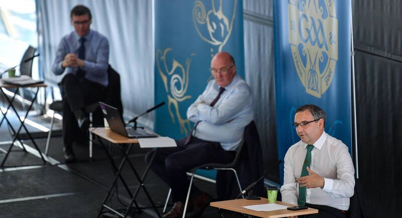 GAA director of player, club, and games administration Feargal McGill revealed an open draw for the All-Ireland senior football championship was considered during the fixtures press conference at Croke Park. Photo by Ramsey Cardy/Sportsfile