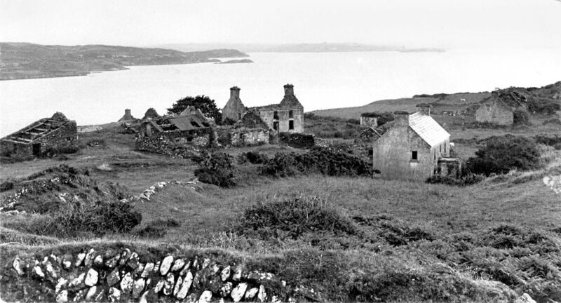 East End Village on Horse Island in 1980