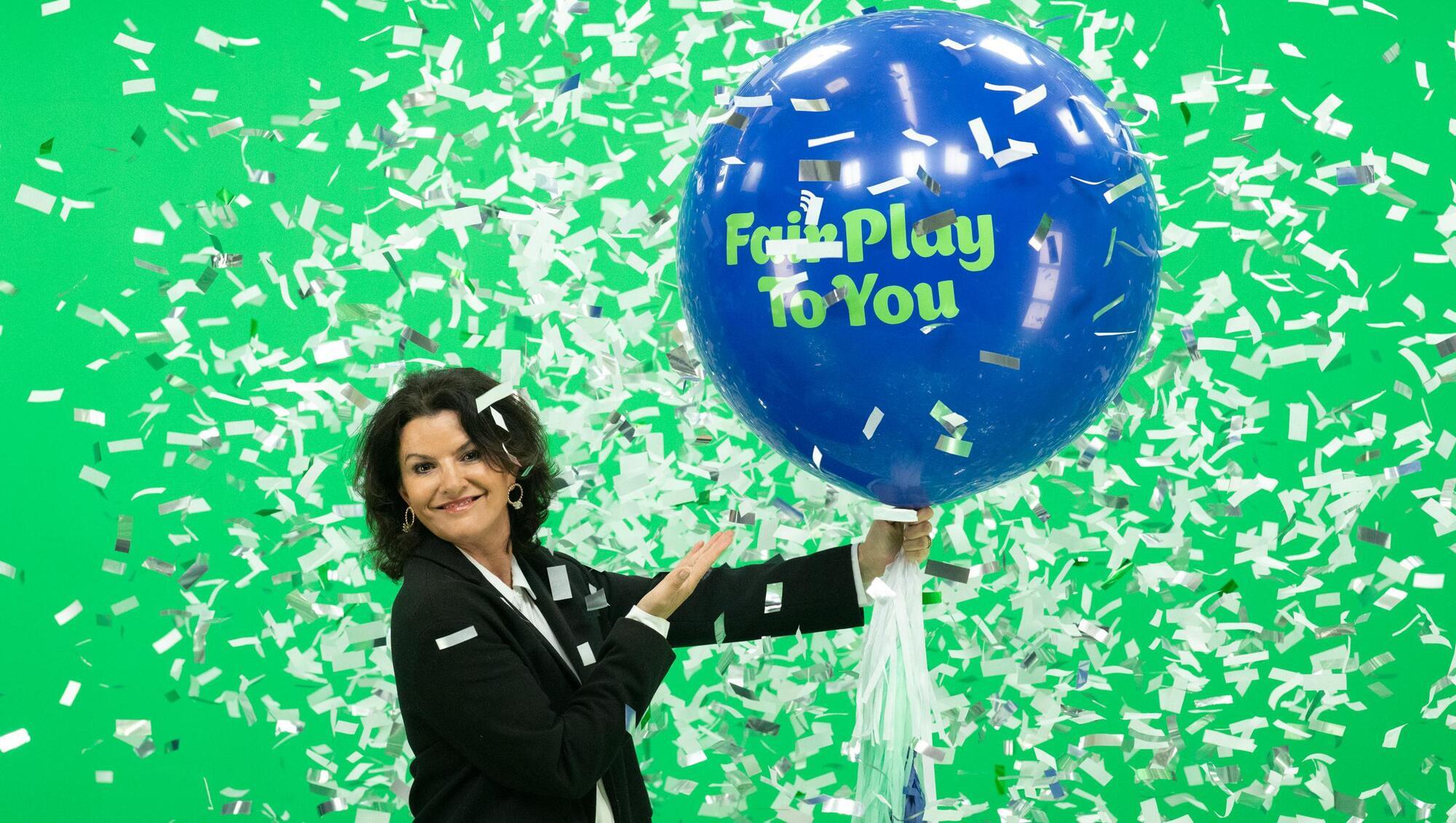 Funny girl: Deirdre O’Kane laughing her way through the lockdown