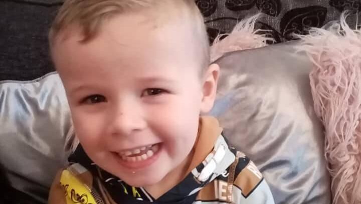 Zac Higgins, of Mahon in Cork city, was diagnosed with a diffuse axonal injury (DAI) to the brain after he was hit by a car outside his home in March of last year, celebrates his fourth birthday. Pics supplied by family Zac Higgins, of Mahon in Cork city, was diagnosed with a diffuse axonal injury (DAI) to the brain after he was hit by a car outside his home in March of last year, celebrates his fourth birthday. Pics supplied by family