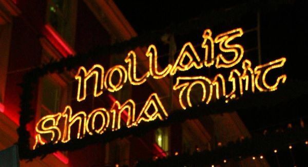 Grafton Street Christmas lights switch on