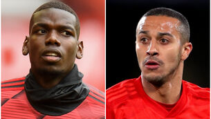 Paul Pogba and Thiago Alcantara