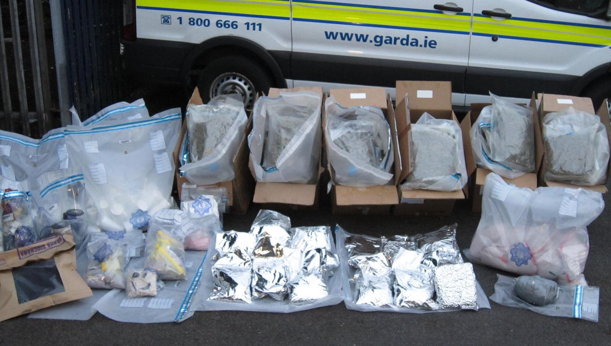 Drugs worth €2.5m seized in Dublin house search