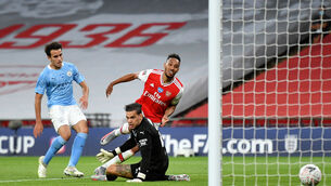 Arsenal v Manchester City – FA Cup – Semi Final – Wembley Stadium