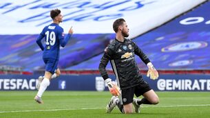 <p>De Gea will have nightmares about Mount’s low shot creeping past him, with captain Harry Maguire’s own goal summing up a poor performance on a night when Bruno Fernandes’ penalty proved scant consolation.</p>