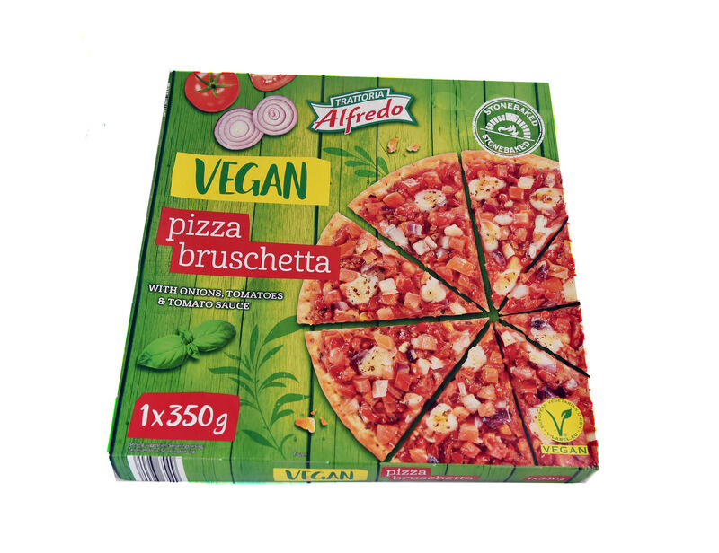 Pizza Margherita Alfredo Vegan. Picture: Eddie O'Hare