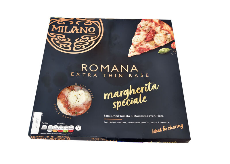 Pizza Margherita Milano Romana. Picture: Eddie O'Hare