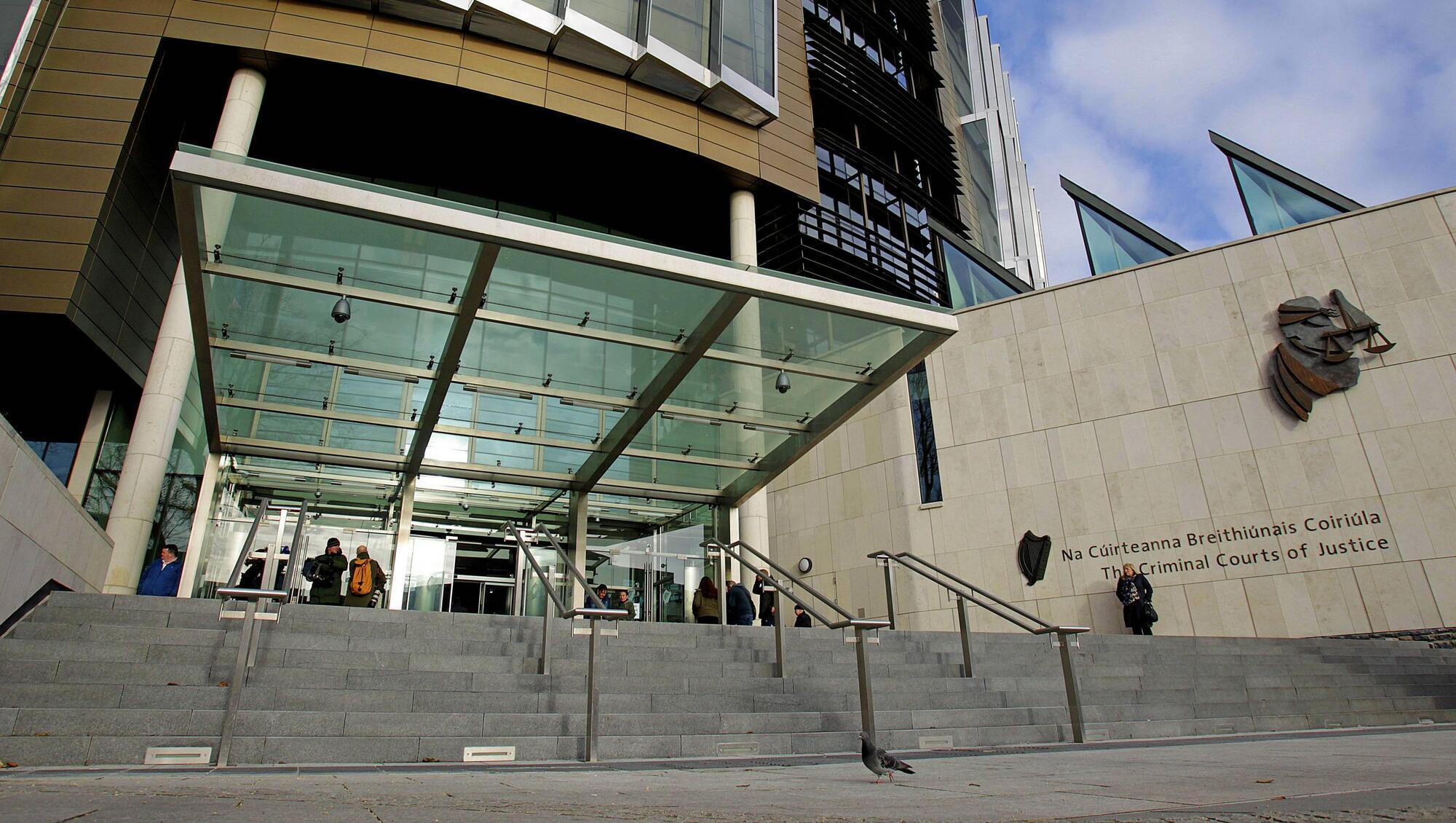 Courts of Criminal Justice, Dublin, where the trial is taking place before Mr Justice Paul McDermott and a jury of five women and seven men. File photo.