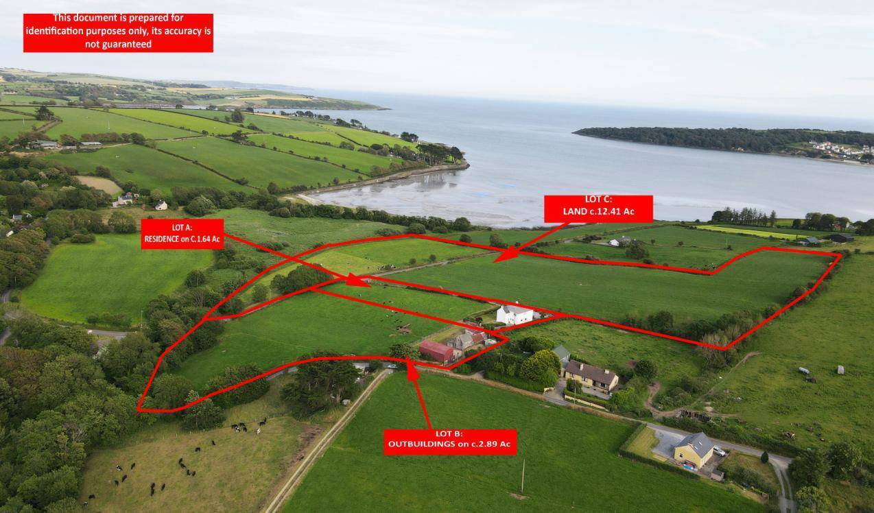 The 17-acre coastal property for sale at Burren, Kilbrittain, Co Cork