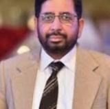 Dr Syed Waqqar Ali,  died after contracting Covid-19 and spending three months in ICU at the Mater hospital where he also worked. PA Photo