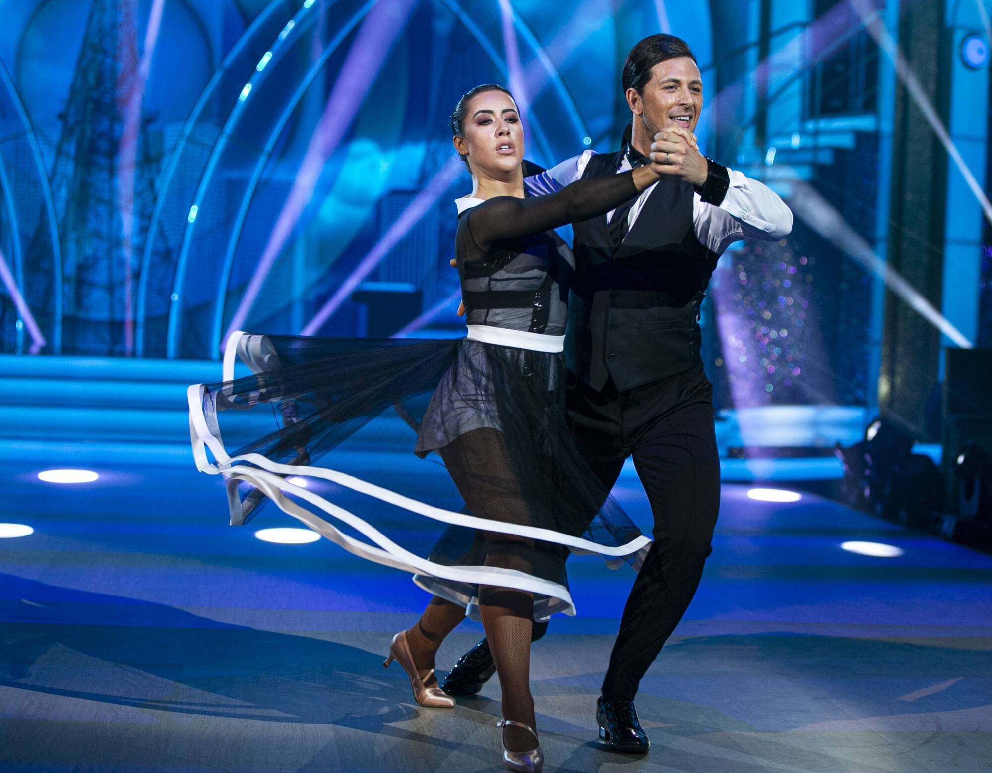 Lottie Ryan and Pasquale La Rocca pictured during this year's Dancing with the stars. Photo: Kyran O’Brien Photography/kobpix