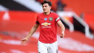 Manchester United's Harry Maguire on his side's upcloming clash with Leicester City: "It's a huge game. We've got three days now to prepare for it, which with our schedule being what it's been it's generally been two days and then play." Photo: PA