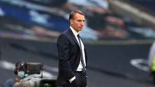 Leicester City manager Brendan Rodgers. Picture: Adam Davy/NMC Pool/PA Wire 