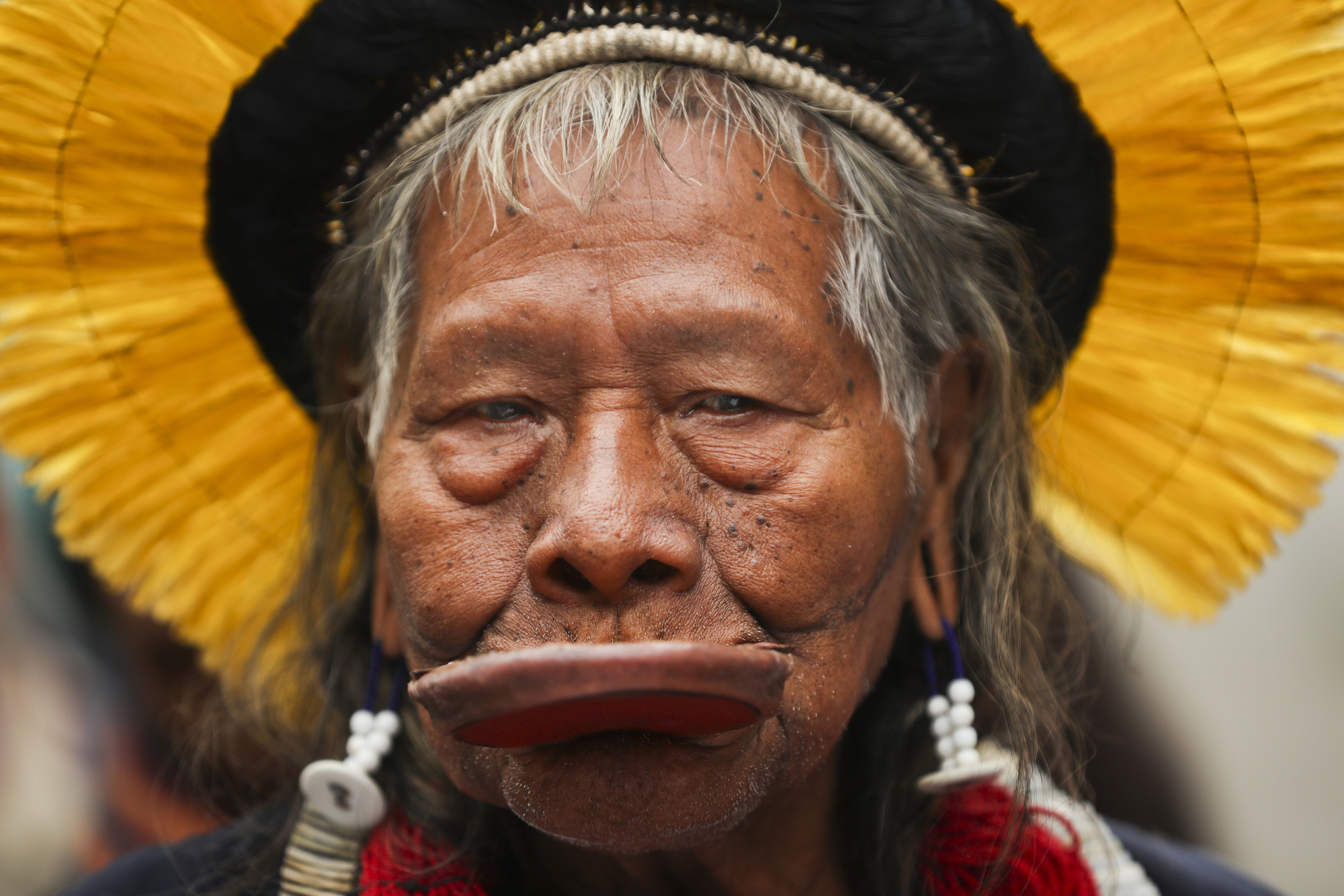 Indigenous leader Raoni recovers from illness in Brazil