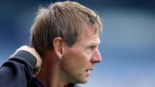 <p>Stuart Pearce: "He was like a rabbit in the headlines" </p>