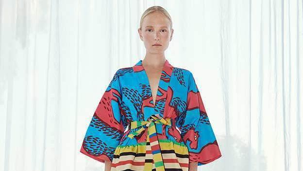 Loukoumi ‘Oriane’ peplum jacket, Rianna + Nina, €1,62