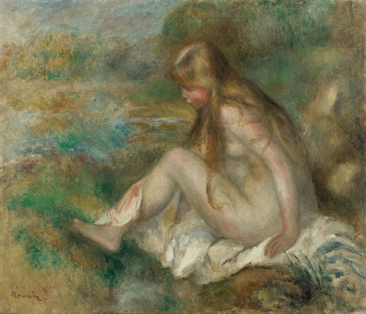'Le Bain' by Renoir made £1,035,000.