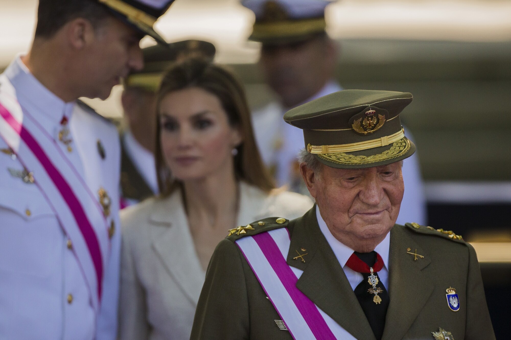 Debate on monarchy in Spain as Juan Carlos begins life in self-exile