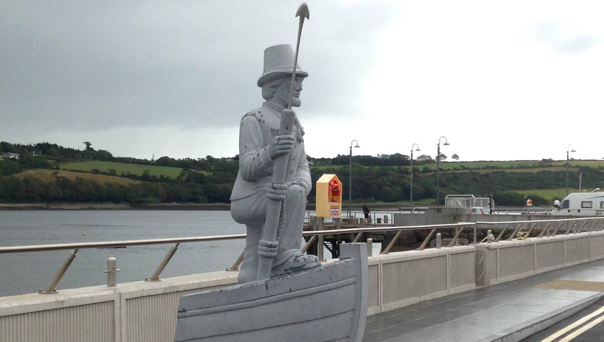 East Cork town unveils Moby Dick statue