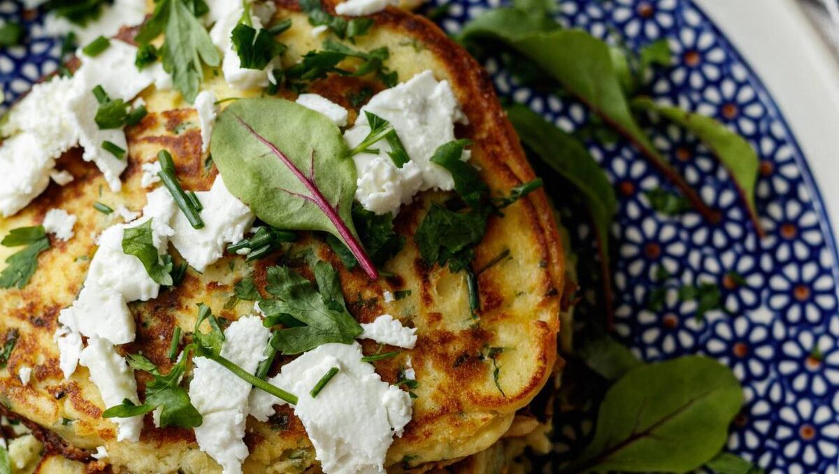 Herb and Ricotta Pancakes. Photos: Bríd O'Donovan.