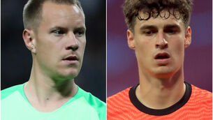 Marc-Andre Ter Stegen and Kepa Arrizabalaga
