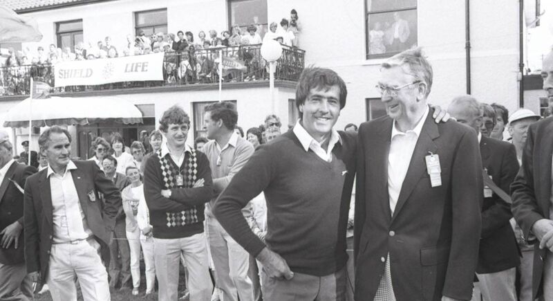 Seve Ballesteros at Cork Golf Club /1983 /Ref 277/110 August 15, 1983