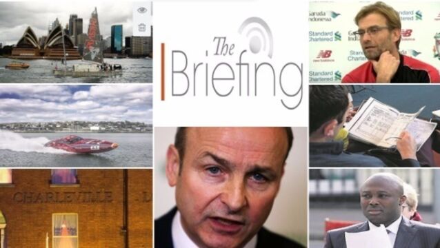 Catch-up with what you've missed so far today with our lunchtime briefing
