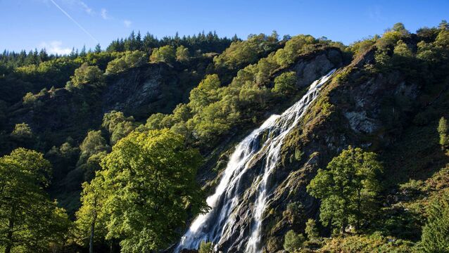 Powerscourt Waterfall, Co Wicklow. File image
