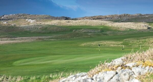 One of the scenic fairways at Connemara Golf Club One of the scenic fairways at Connemara Golf Club