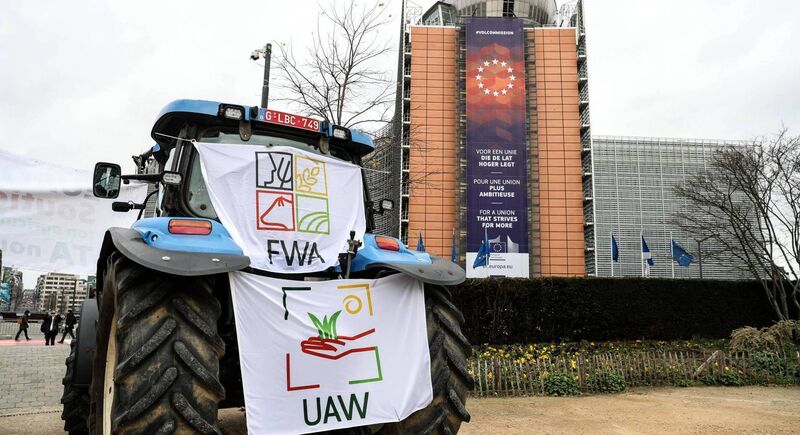 Farmers in Central and Eastern European countries receive less subsidy per hectare than those in the West of Europe. Picture: Aris Oikonomou/AFP Farmers in Central and Eastern European countries receive less subsidy per hectare than those in the West of Europe. Picture: Aris Oikonomou/AFP