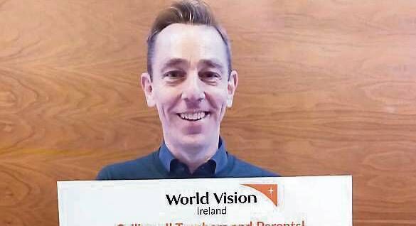 Ryan Tubridy will judge World Vision Ireland’s climate action essay competition.