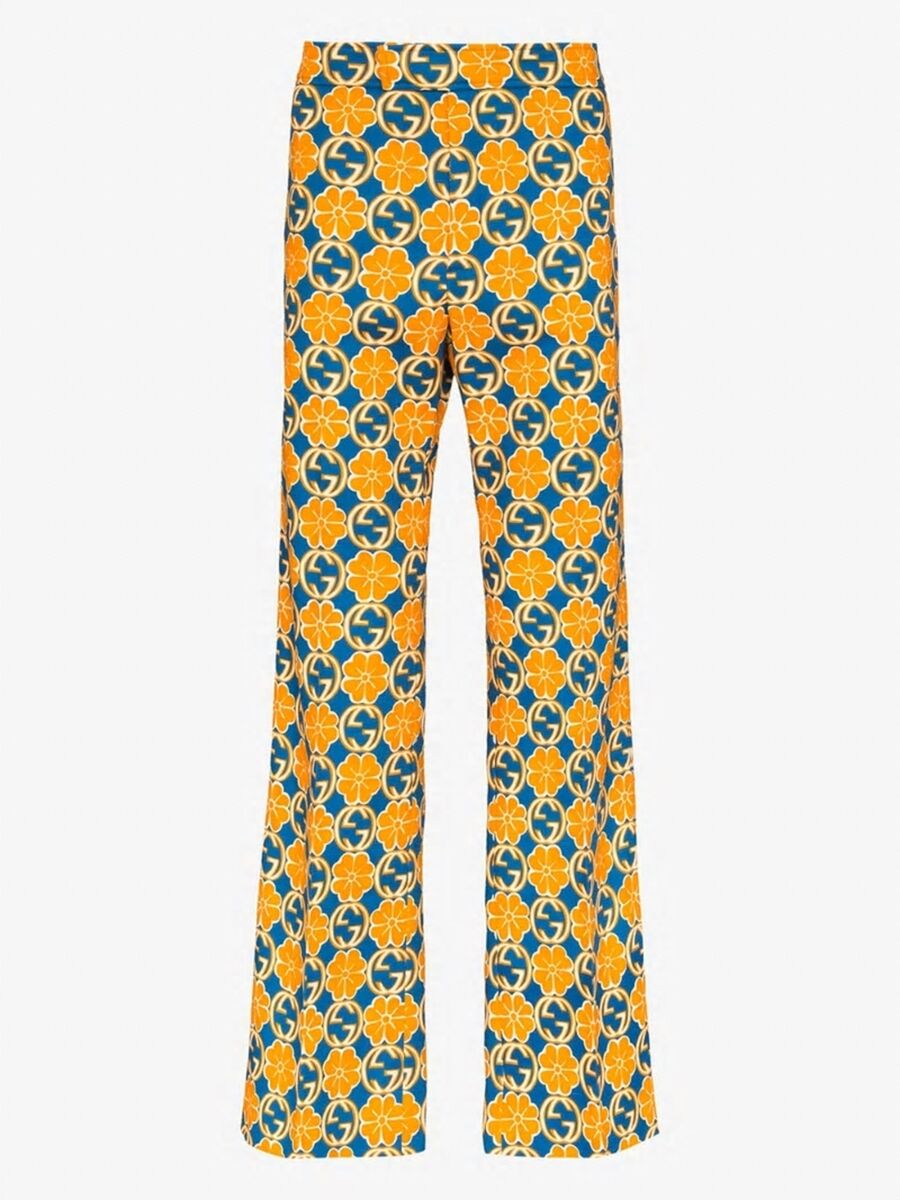 Gucci cottona and canvas trousers, €680 at Brown's Fashion.