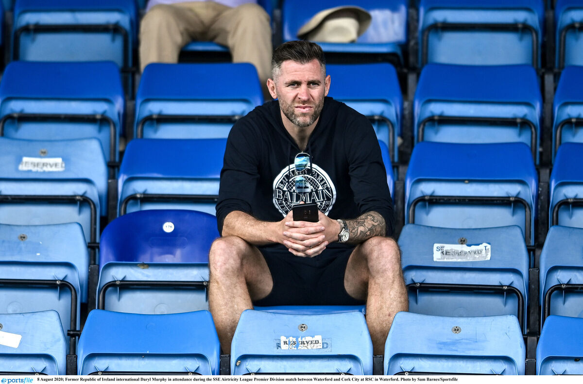 Former Republic of Ireland international Daryl Murphy in attendance at the RSC. Photo by Sam Barnes/Sportsfile