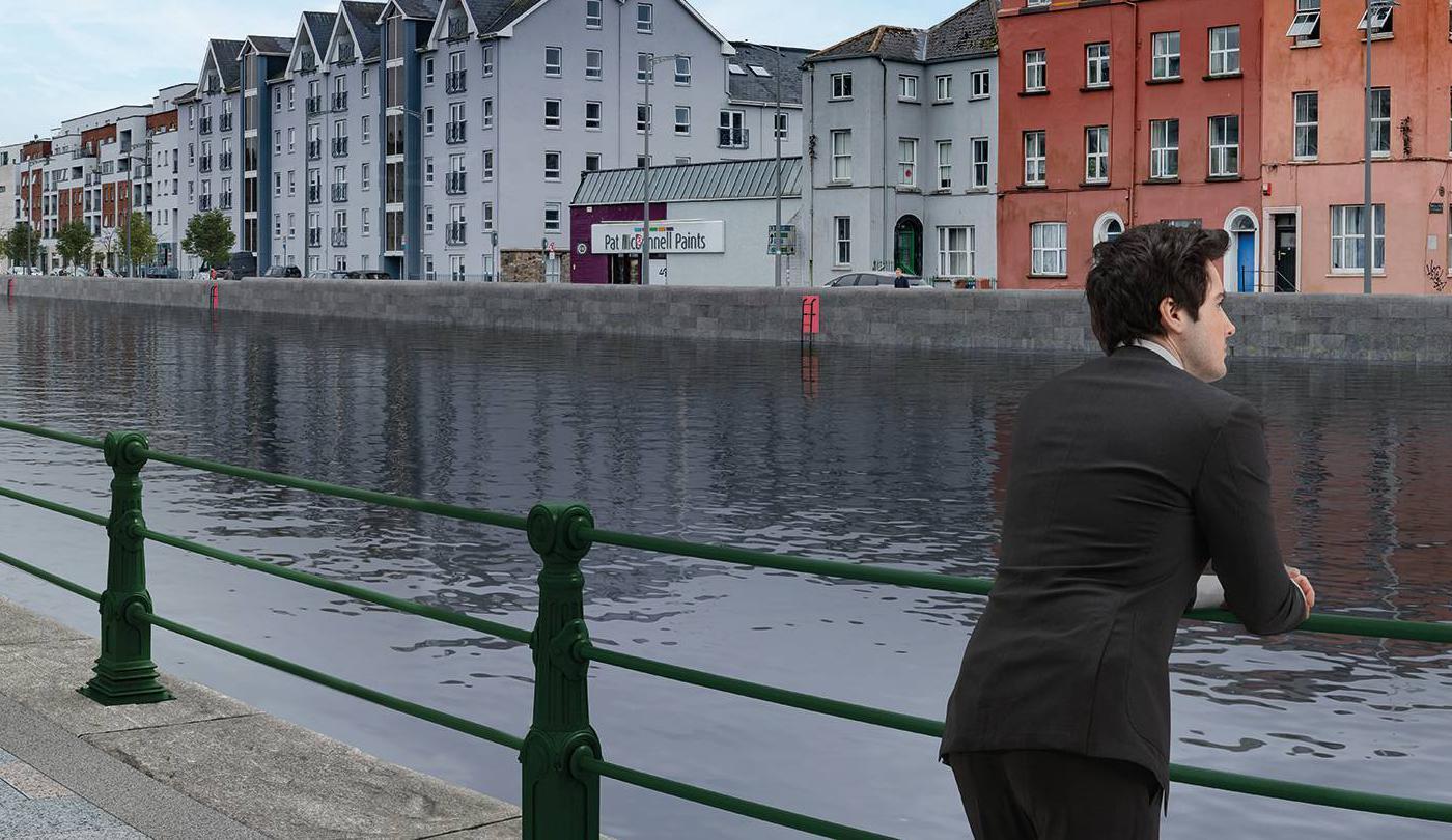 OPW unveils latest images of Cork flood defence plan