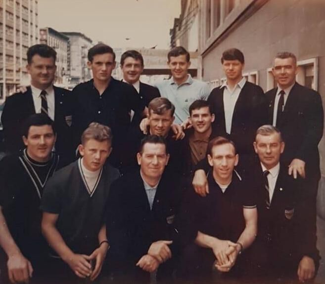 BAND OF BROTHERS: The Tipperary hurlers in New York in 1968.