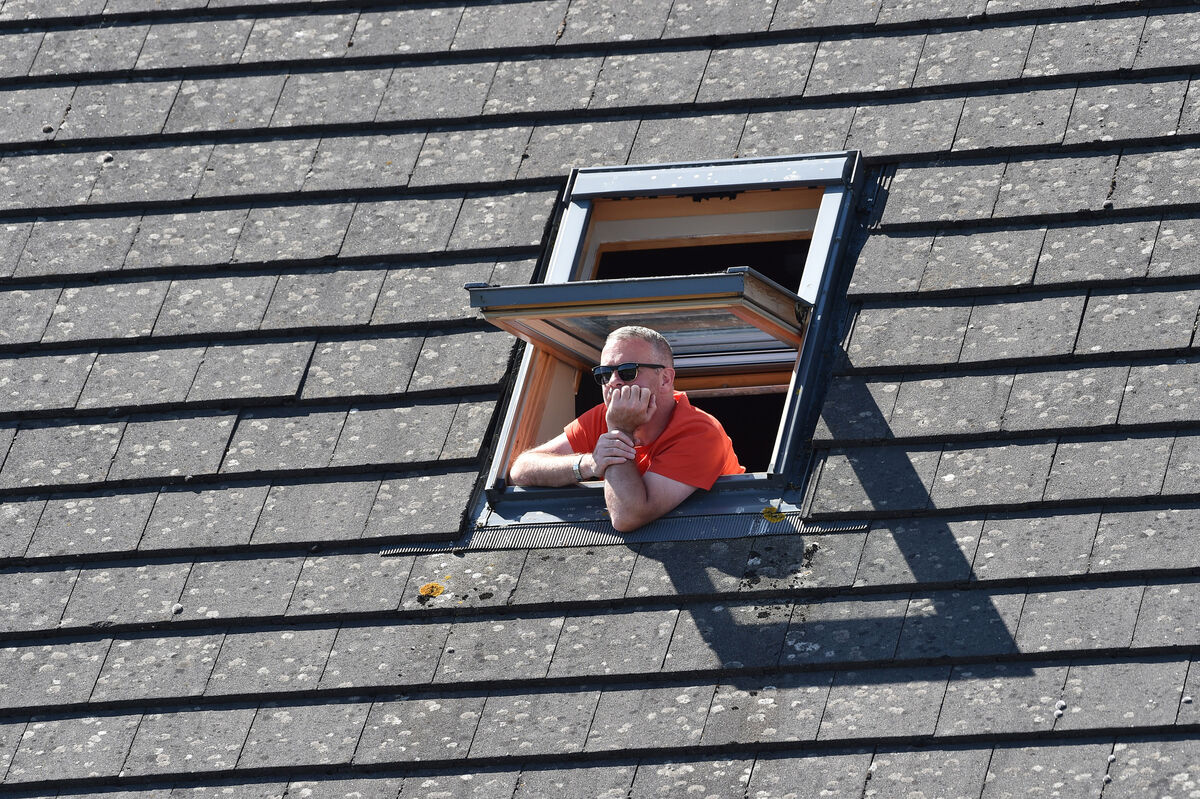 A spectator gets the best view of the Glen Rovers and Carrigtwohill in their Cork PSHC match at Cobh. Picture: Dan Linehan A spectator gets the best view of the Glen Rovers and Carrigtwohill in their Cork PSHC match at Cobh. Picture: Dan Linehan