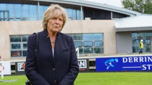 Trainer Jessica Harrington looks set for a good day at Gowran. Picture: Healy Racing