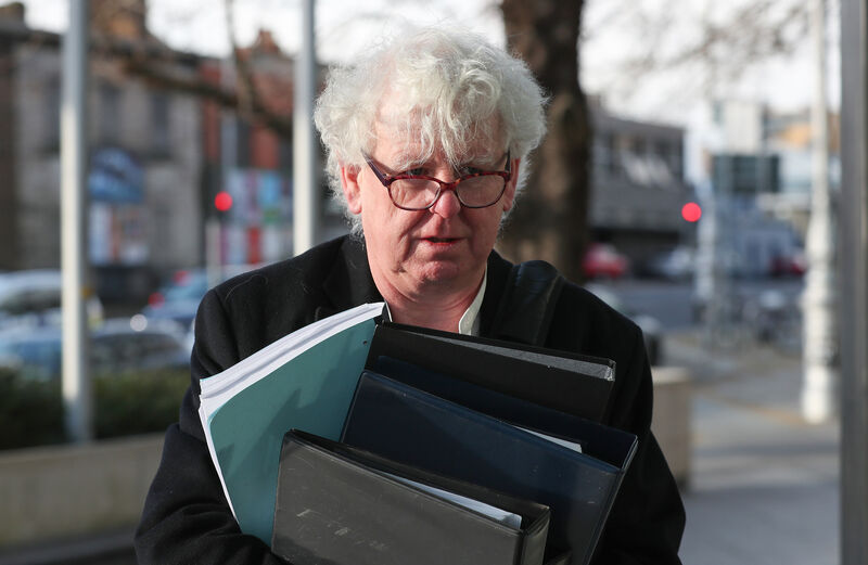 Michael O’Higgins SC, defence counsel in the Aaron Brady trial. Picture: Collins Courts