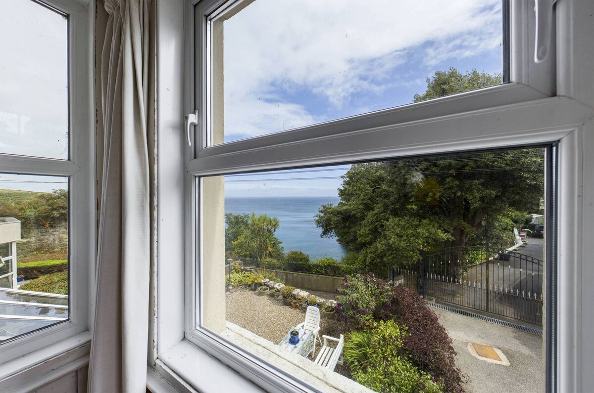 Sea views from Cove House