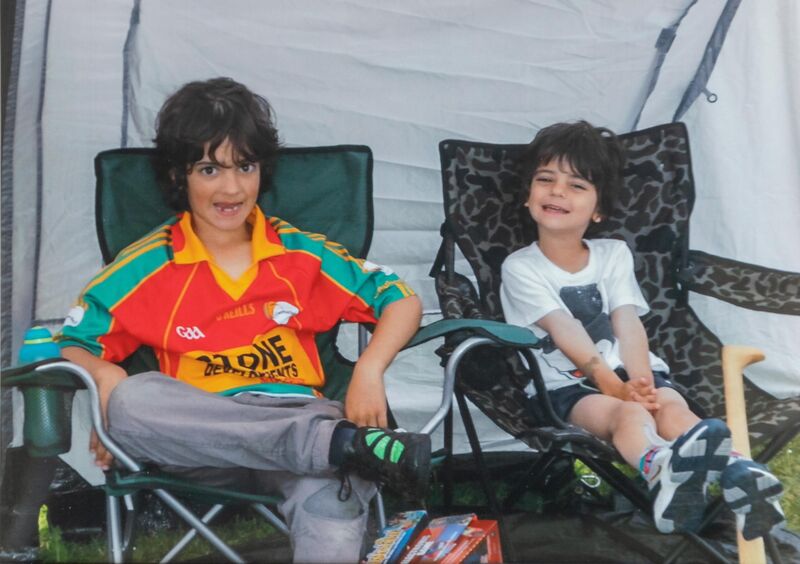 Eoghan was 10 and Rurarí was 5 when they were killed. Picture: Dylan Vaughan
