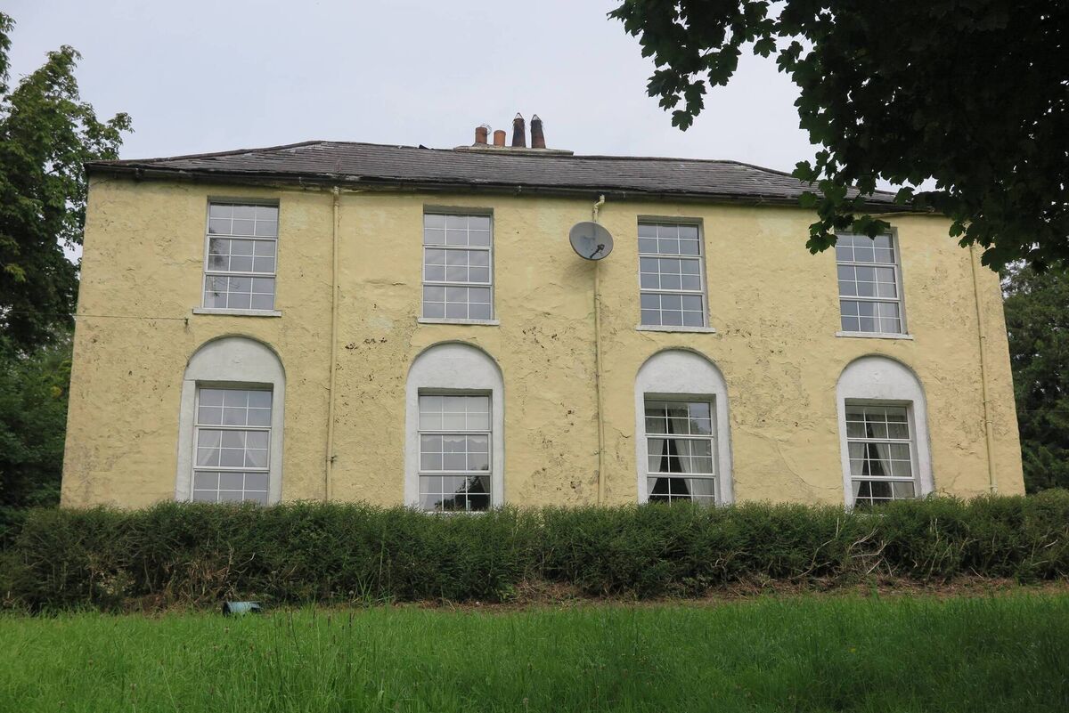 Springmount House is in need of extensive renovation inside and out.