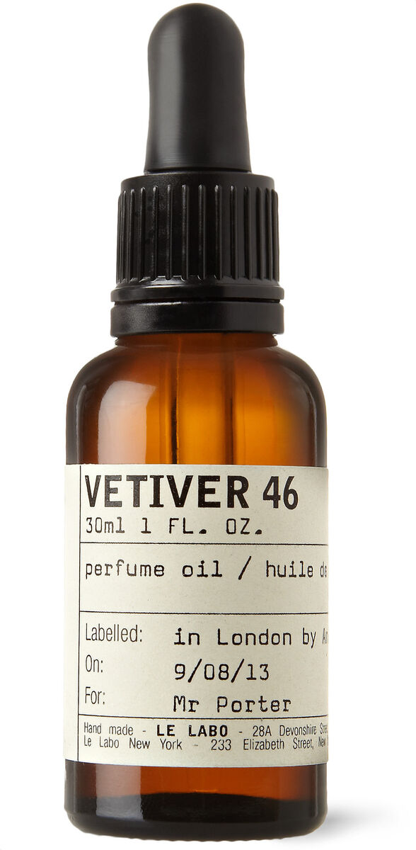 Le Labo perfume oil in Vetiver 46 €127 for 30ml at MRPORTÉR.COM