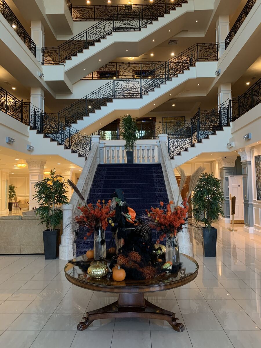 The lobby